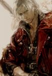  dante devil_may_cry dmc jacket leather lowres male manly solo tomatika white_hair 
