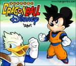 cosplay crossover disney donald_duck dragonball dragonball_z fusion mickey_mouse parody son_goku vegeta