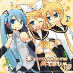  hatsune_miku kagamine_len kagamine_rin tamura_hiro vocaloid 