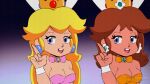  animated animated_gif henri_loitiere huge_filesize princess_daisy princess_peach 