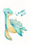  character_name closed_mouth commentary_request full_body gen_1_pokemon highres lapras looking_to_the_side neejyu no_humans number pokedex_number pokemon pokemon_(creature) simple_background solo white_background yellow_eyes 