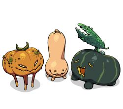 creature creature_focus discount-supervillain no_humans pumpkin pumpkin_(steven_universe) simple_background smile squash standing steven_universe toon_(style) transparent_background 