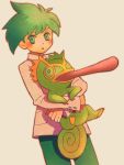  green_eyes green_hair kecleon nintendo pokemon wally_(pokemon) 