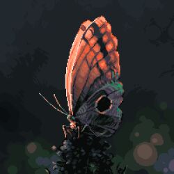 animated animated_gif bug butterfly full_body hby_stuff no_humans original pixel_art solo wing_flapping 