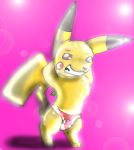  gleam heart manly nintendo pikachu pokemon shiny solo teeth 