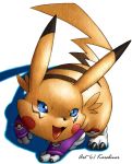  digimon fusion karabiner pikachu pokemon renamon 