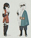  1boy 1girl black_hair boruto:_naruto_next_generations female male mitsuki_(naruto) naruto naruto_(series) uchiha_sarada 