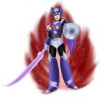  aura beam_saber power_armor silvia silvia_hoshikawa zero_(mega_man) 