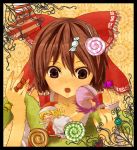  candy hakurei_reimu highres kirisame_marisa lollipop rby_(artist) santa_costume shikihara_mitabi sweets swirl_lollipop touhou 