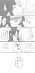  bad_id comic highres k-on! kiss monochrome shiratamama tainaka_ritsu translated translation_request yuri 