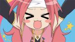  :3 blush closed_eyes male open_mouth parody redhead solo tales_of_symphonia zelos_wilder  