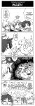  4koma =_= anger_vein butz_klauser chasing chocobo closed_eyes cloud_strife comic dissidia_final_fantasy english final_fantasy final_fantasy_ii final_fantasy_tactics final_fantasy_v final_fantasy_vii frioniel hard_translated highres meru meteor monochrome multiple_boys running shaded_face spoilers stampede sweatdrop translated translation_request 
