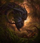  dragon fantasy no_humans original tree ucchiey 