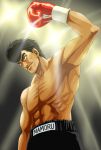  abs boxing_gloves elek_yoshikawa hajime_no_ippo male muscle shorts solo takamura_mamoru 