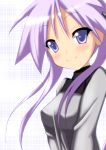  hiiragi_kagami long_hair lucky_star mai_(t-5) mai_t-5 purple_hair smile tsurime twintails 
