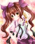  cellphone double_spoiler hat himekaidou_hatate long_hair murasaki-neko phone tokin_hat touhou twintails yellow_eyes 