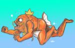  arms doing_it_wrong fins fish highres legs magikarp open_mouth pokemon solo what whiskers you're_doing_it_wrong 