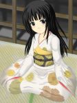  black_hair child fatal_frame himuro_kirie japanese_clothes kimono long_hair sitting young 