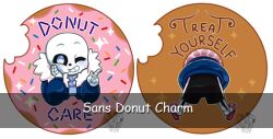  1boy 2018 2d artist_logo black_shorts blue_jacket character_name charm_(medium) comic_sans commentary deviantart_sample digital_media doughnut drawstring english_commentary english_text food fur-trimmed_jacket fur_trim hand_on_own_cheek hollow_eyes humanoid image_sample index_finger_raised jacket long_sleeves male male_focus male_only monster monster_boy noblechinchi one_eye_closed open_clothes open_jacket outline oversized_food pink_slippers sans_(undertale) shirt shorts signature simple_background single_vertical_stripe skeleton slippers socks solo striped_clothes striped_shorts stuck teeth text transparent_background turnaround undead undertale utdr_(toby_fox) variant_set vertical-striped_clothes vertical-striped_shorts white_outline white_shirt white_socks white_stripes 