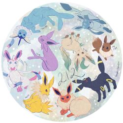  animal_focus black_eyes black_fur blue_eyes blue_fur border bow bright_pupils brown_eyes brown_fur commentary_request eevee espeon evolutionary_line facial_mark fins fish_tail flareon forehead_jewel forehead_mark full_body glaceon green_fur grey_background head_fins highres jolteon leaf leafeon looking_at_another looking_at_viewer neck_fur no_humans open_mouth orange_fur pink_fur pokedex_number pokemon pokemon_(creature) pokemon_focus purple_fur red_eyes ribbon sidelocks simple_background sitting spiked_tail standing sylveon t_art_000 tail umbreon vaporeon violet_eyes white_border white_fur white_pupils yellow_fur 