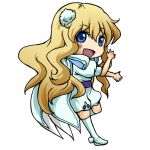  blonde_hair blue_eyes chibi macross macross_frontier macross_frontier:_itsuwari_no_utahime macross_frontier:_the_false_diva rokka_(powapowa222) sheryl_nome 