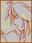  hand_holding kratos_aurion male short_hair solo star tales_of_symphonia translation_request 