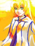  blonde_hair colette_brunel female long_hair smile solo tales_of_symphonia 