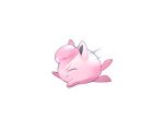  ancesra animal_focus closed_eyes closed_mouth commentary_request english_commentary falling full_body gen_1_pokemon jigglypuff mixed-language_commentary motion_lines no_humans partial_commentary pokemon pokemon_(creature) sideways_mouth solo transparent_background v-shaped_eyebrows 