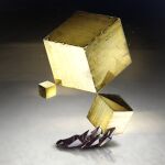  black_background broken cluseller crystal cube gem gradient gradient_background grey_background highres light_particles multicolored multicolored_background no_humans original realistic shiny yellow_theme 