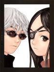  eyepatch futurhythm glasses highres leather murata_renji range_murata 