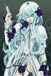  crossdressing eyepatch male nurse pisces_aphrodite saint_seiya shiraishi_asuka trap 