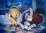 alice_(wonderland) blonde_hair blue_eyes bunny cosplay oggy_(oggyoggy) rabbit white_rabbit