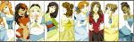  alice_in_wonderland alternate_costume beauty_and_the_beast belle_(disney) crossover darci_robbins disney elizabeth_swann enchanted fa_mulan_(disney) giselle highres jane_porter lilo_&amp;_stitch lilo_pelekai mulan peter_pan peter_pan_(disney) pirates_of_the_caribbean tarzan tarzan_(disney) the_princess_and_the_frog tiana wendy_darling 