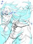  blue long_hair male oekaki regal_bryant sketch solo tales_of_symphonia 