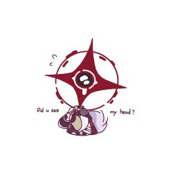  1boy absurdres arm_guards armor belt black_belt black_choker black_eyes black_gloves black_shirt cape chest_belt chibi chibi_only choker coat collared_shirt crying crying_with_eyes_open dog_boy dog_tail english_commentary english_text fingerless_gloves flying_teardrops four-pointed_star gloves halo halo_behind_head hands_up high_collar highres honkai:_star_rail honkai_(series) irontomb long_sleeves male_focus object_head own_hands_together phainon_(honkai:_star_rail) red_cape red_halo sad saden_meow shirt shoulder_armor simple_background single_glove solo star_(symbol) tail tears upper_body white_background white_coat 