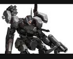  armored_core artnohearts gun holding holding_gun holding_weapon looking_at_viewer mecha no_humans out_of_frame solo weapon 
