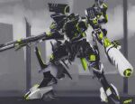  armored_core highres holding holding_weapon mecha no_humans solo storm1 weapon 