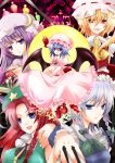  akatsuki_yakyou flandre_scarlet hong_meiling izayoi_sakuya koakuma patchouli_knowledge remilia_scarlet the_embodiment_of_scarlet_devil touhou 