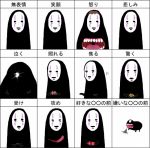  expressions ghibli kaonashi mndmnd parody sen_to_chihiro_no_kamikakushi studio_ghibli translated 
