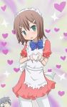  baka_to_test_to_shoukanjuu brown_hair green_eyes kinoshita_hideyoshi maid trap 