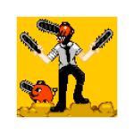 chainsaw_man denji_(chainsaw_man) highres pixel_art pixels self_upload 