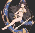  1girl absurdres anklet barefoot fate/grand_order fate_(series) full_body highres ishtar_(fate) ishtar_(fate)_(all) jewelry looking_at_viewer red_eyes sarhce toeless_legwear 