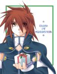  brown_eyes brown_hair gift kratos_aurion male short_hair simple_background solo tales_of_symphonia 