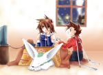  brown_hair father_and_son kratos_aurion lloyd_irving short_hair tales_of_symphonia 