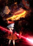  armored_core grind_blade_(armored_core) highres looking_at_viewer mecha remilia_scarlet suibotuouji touhou ultimate_weapon_(armored_core) 