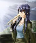  artist_request kazumiya_rio military_uniform musical_instrument sora_no_woto tagme trumpet 