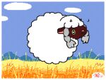  :d animated animated_gif border bouncing commentary english_commentary flipnote_studio_(medium) gen_8_pokemon keke_(kokorokeke) lowres musical_note no_humans open_mouth pokemon pokemon_(creature) sheep signature smile white_border wooloo 