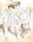  couples gundam gundam_wing heero relena_peacecraft yui 