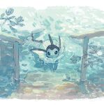  animal_focus aqua_theme fins gen_1_pokemon looking_at_viewer no_humans partially_submerged pokemon pokemon_(creature) stairs tail vaporeon water yurano_(upao) 