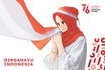  1girl english_commentary hijab indonesia indonesian_commentary mixed-language_commentary original self_upload tagme umarkov watermark 